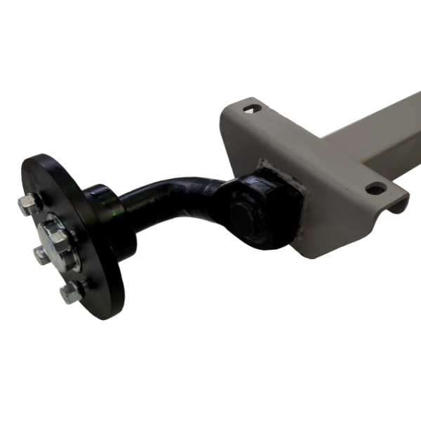 Ось резино-жгутовая 750 кг без тормоза