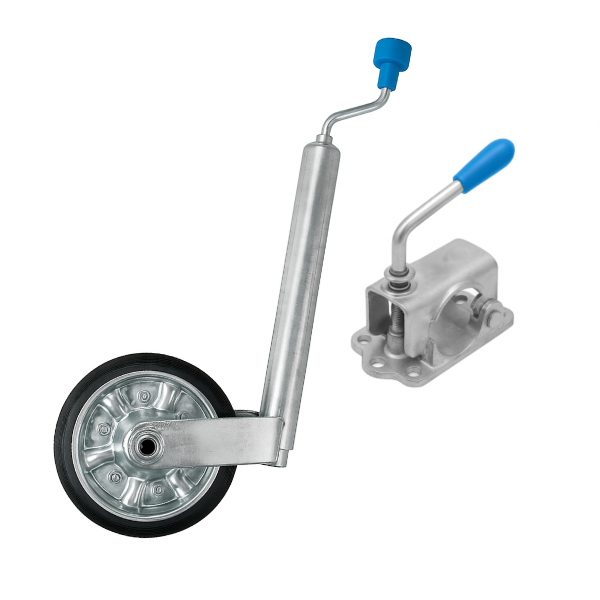 Опорное колесо 60 мм с хомутом (500 кг)